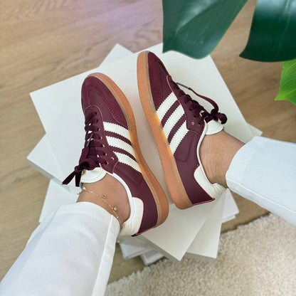 ADIDAS SAMBA OG "Maroon/Core White"