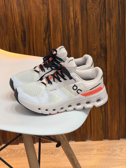ON RUNNING CLOUDRUNNER 2 / PALO ROSA BLANCO NARANJA