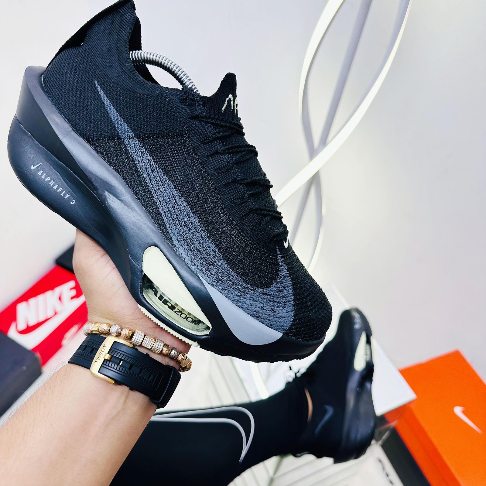 NIKE ZOOMX ALPHAFLY 3 VOL NEGRO