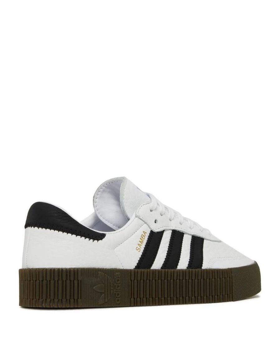ADIDAS SAMBA PLATAFORMA BLANCO / NEGRO