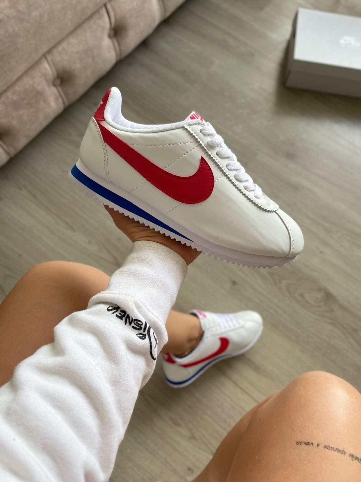 NIKE CORTEZ BLANCO / ROJO