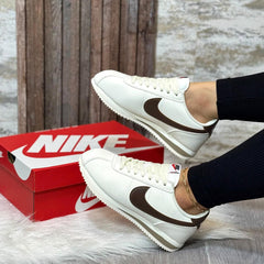 NIKE CORTEZ BLANCO / CAFE