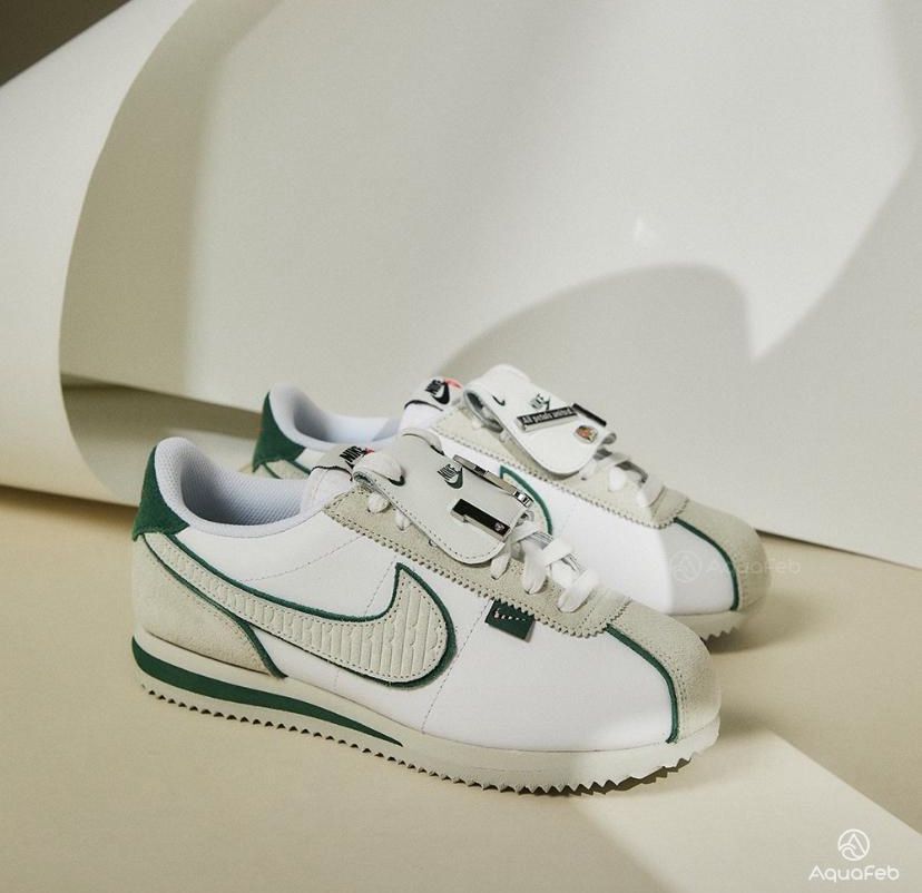 NIKE CORTEZ BLANCO / VERDE