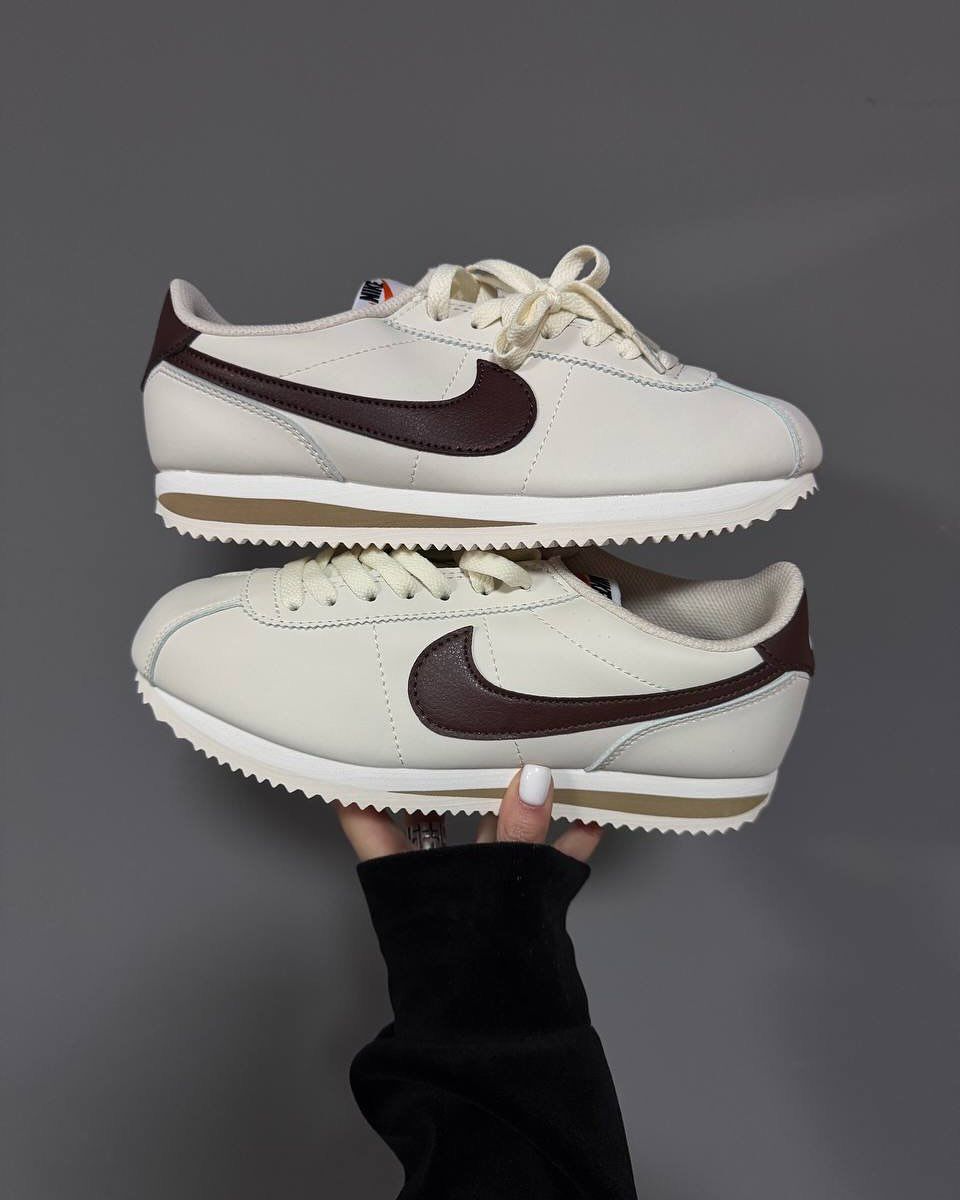 NIKE CORTEZ BLANCO / CAFE