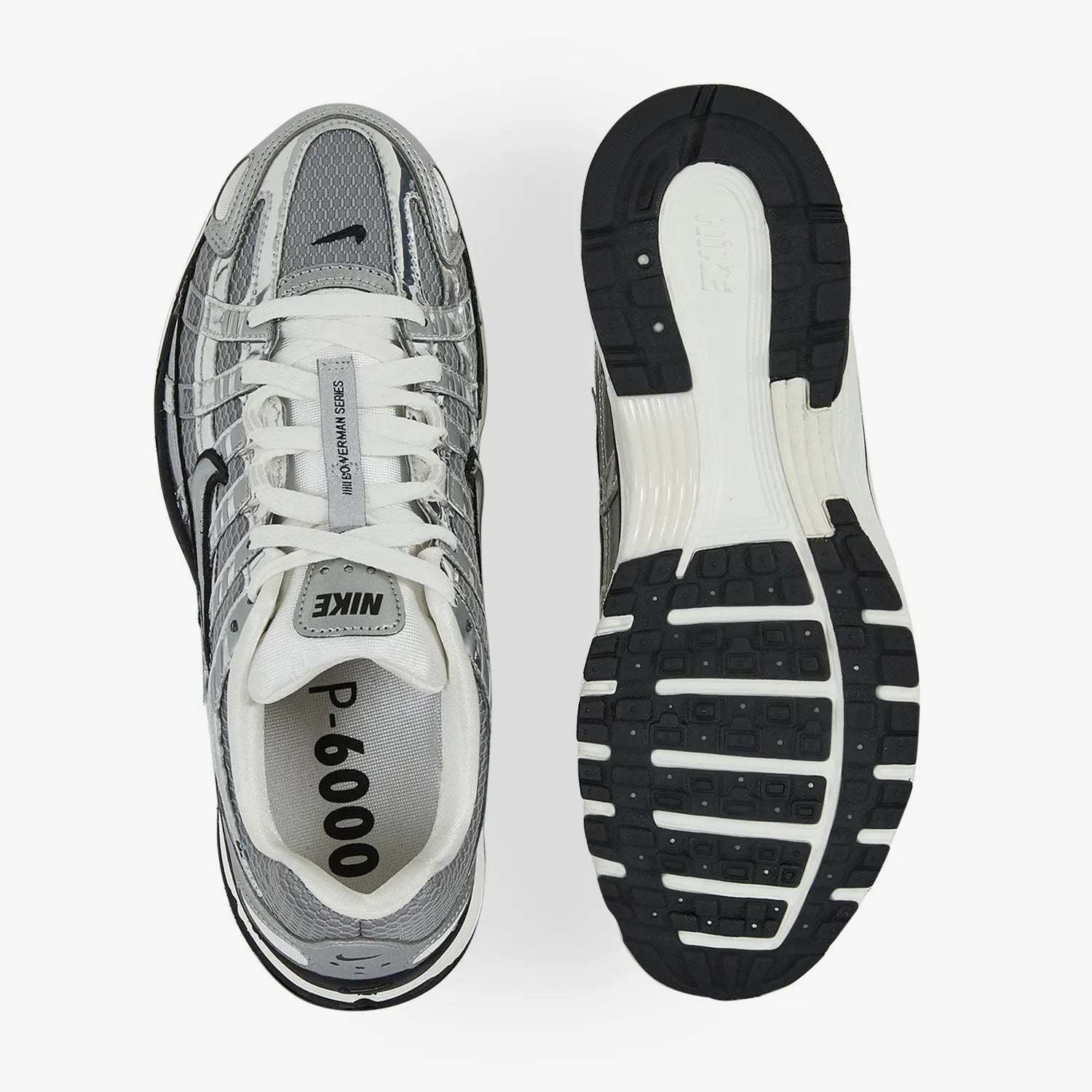NIKE P6000 PLATEADO